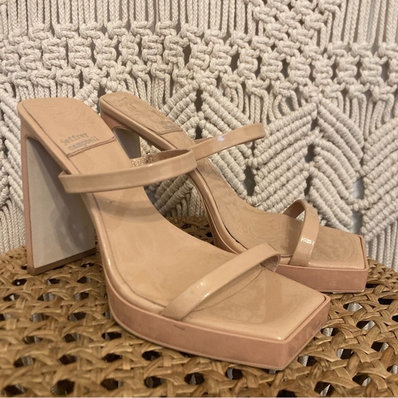 Jeffrey Campbell Shoes - Jeffrey Campbell Hustler Heels in Dusty Nude